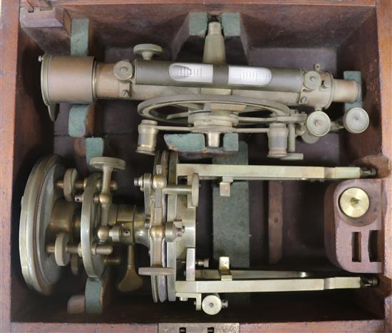 A boxed theodolite